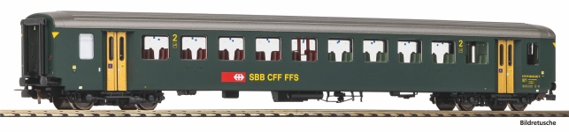  96778 - H0 - Personenwagen EW I 2. Kl., SBB, Ep. V